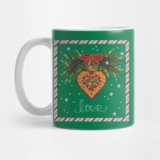 Festive Holiday Love Mug